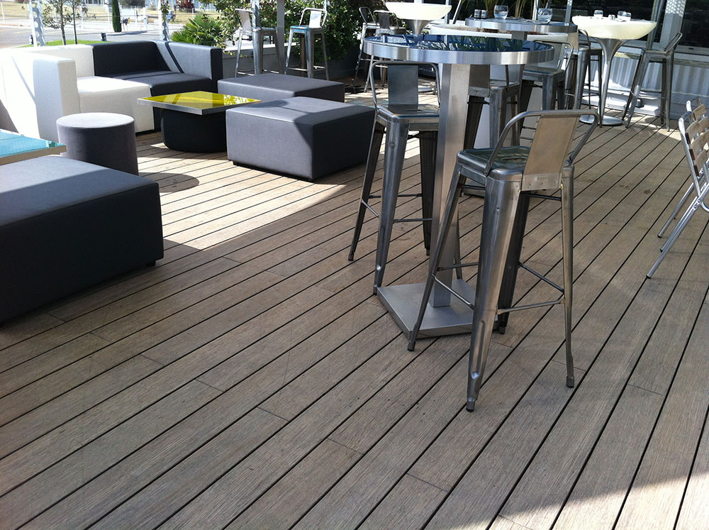 Terrasse en bambou Espresso BambooTouch®